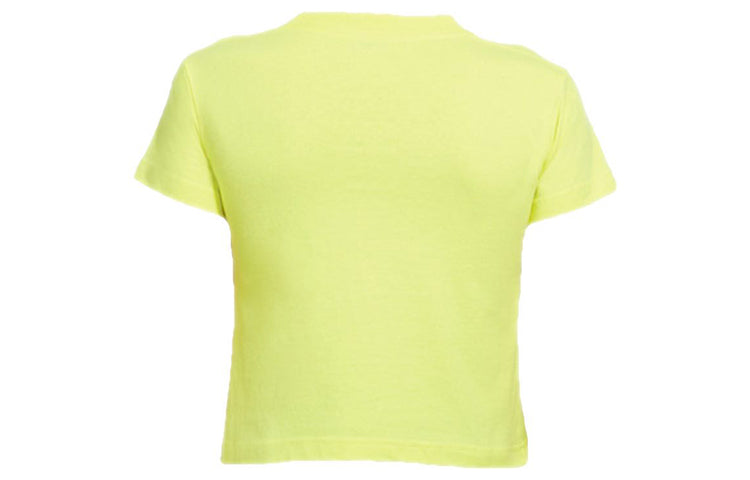 Balenciaga Printing BB Short Sleeve Yellow 583224TFV657072