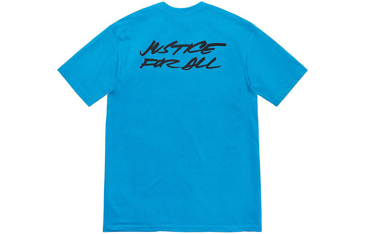 Supreme Week 1 Futura Logo Tee Logo T SUP-FW20-003-BLU