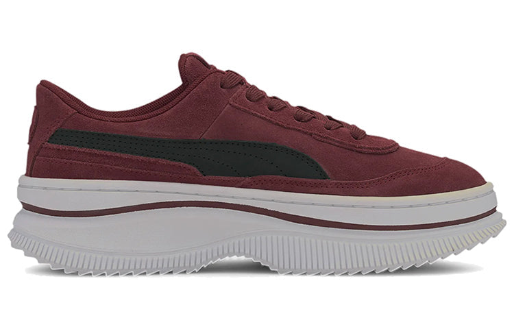 (WMNS) PUMA Deva Suede 'Burgundy Black' 372423-06