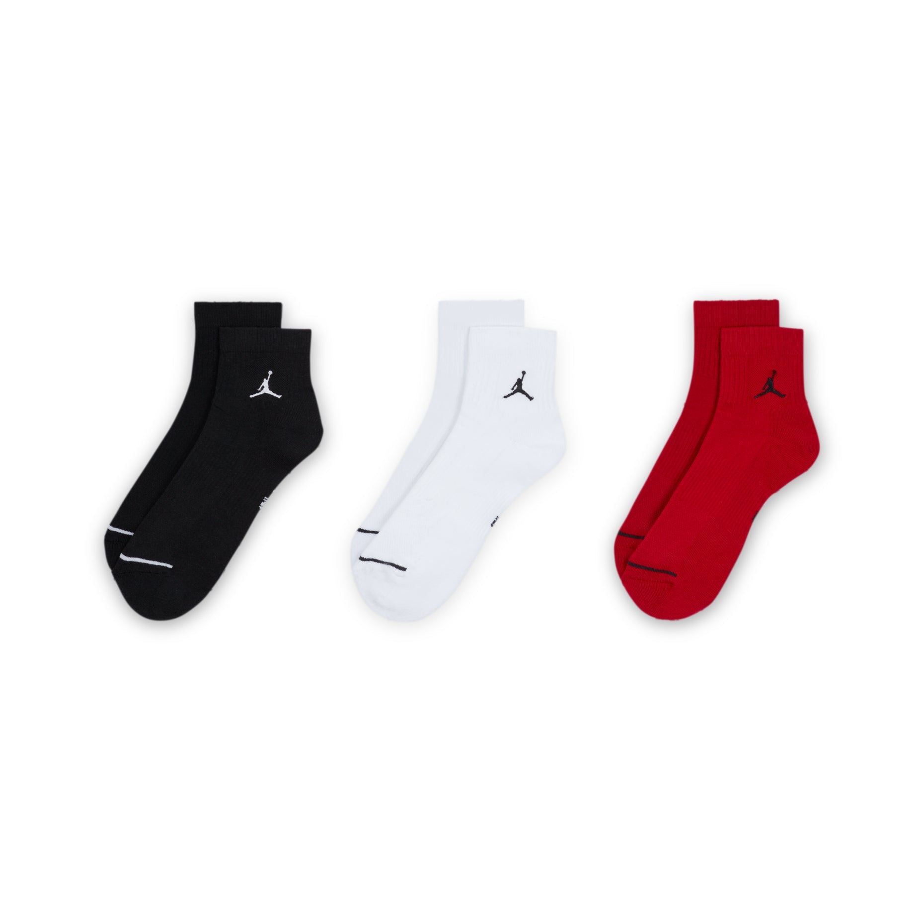 Air Jordan Jumpman Ankle Socks 3 Pack 'Black' DX9655-902