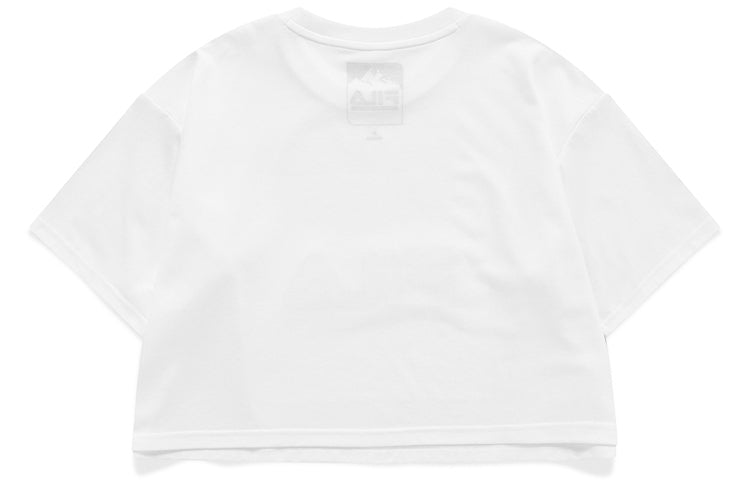 Fila FUSION x White Mountaineering Crossover Round Neck Printing Short Sleeve T11W127110F-WT