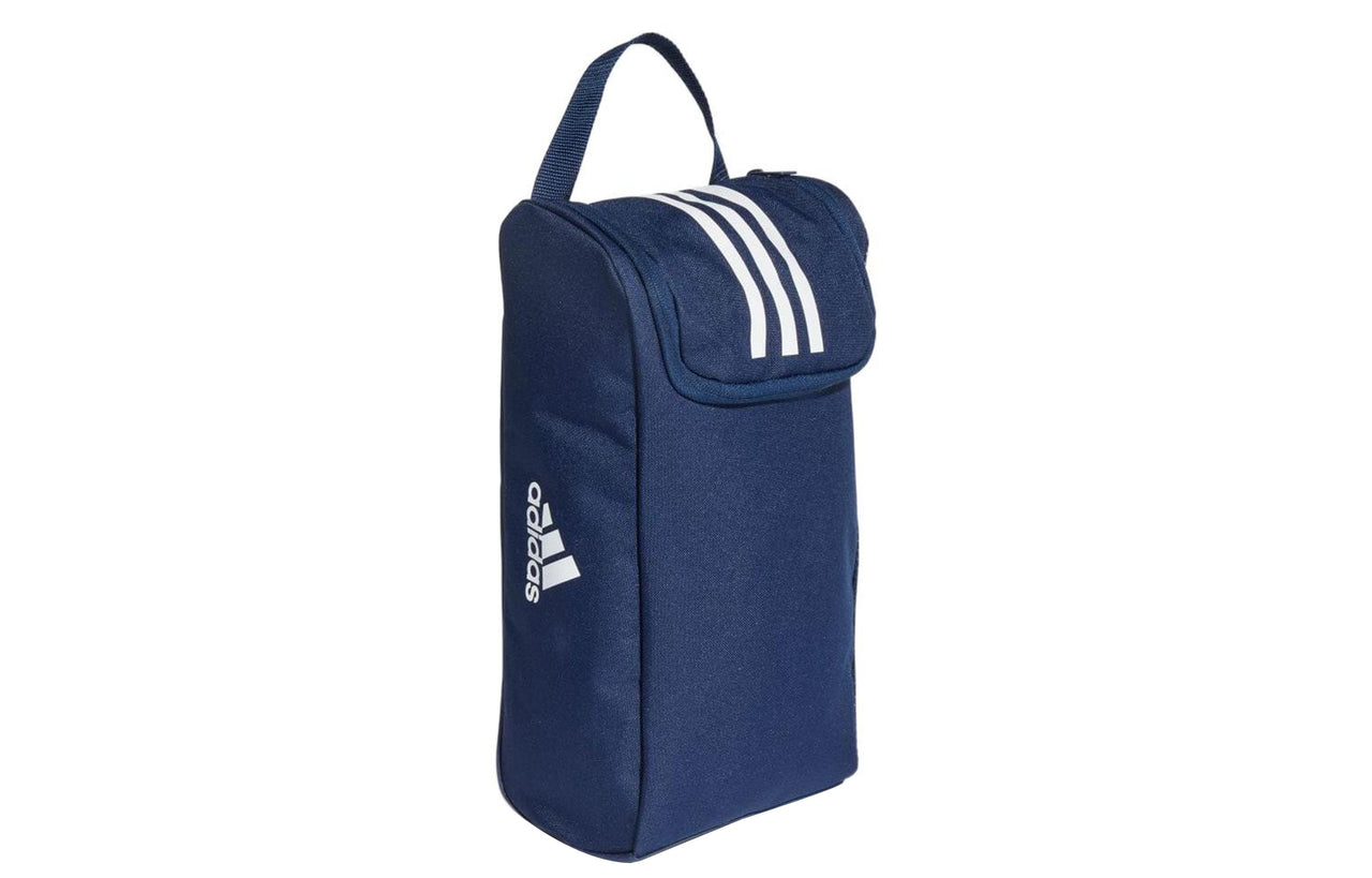 adidas Recycled Polyester Alphabet Printing Zipper Blue Handbag GH7245