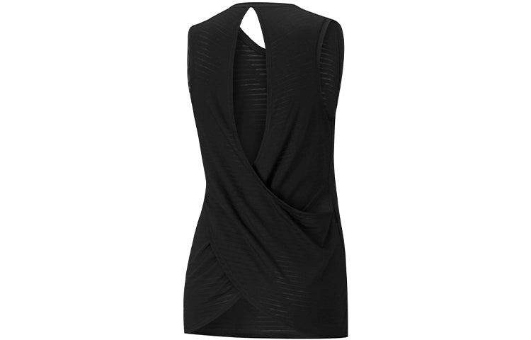 (WMNS) PUMA Studio Burnout Training Tank Top 'Black' 520225-01
