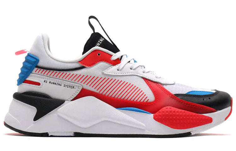 PUMA Rs-X Lights Running Shoes White/Red/Blue 371781-01