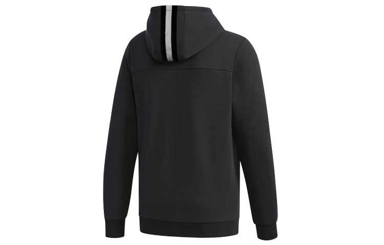 Men's adidas neo Cs Hoody 2 Sports Pullover Black FN6464