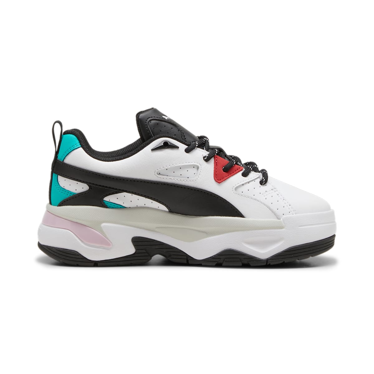 (WMNS) PUMA BLSTR 'White Black Teal' 395276-04