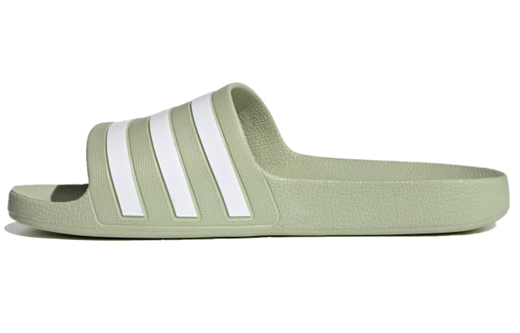 (WMNS) adidas Adilette Aqua 'Green White' FY8102