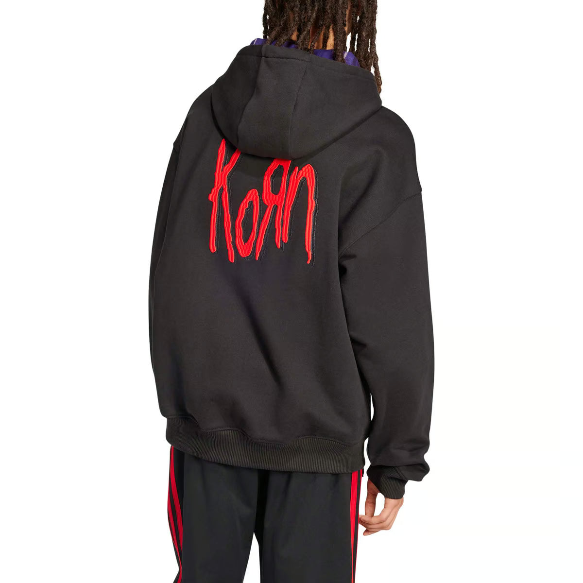 adidas x Korn Hoodie Asia Sizing 'Black' JG1337