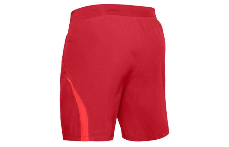 Under Armour SpeedPocket 7inch Running Shorts 'Red' 1351189-608