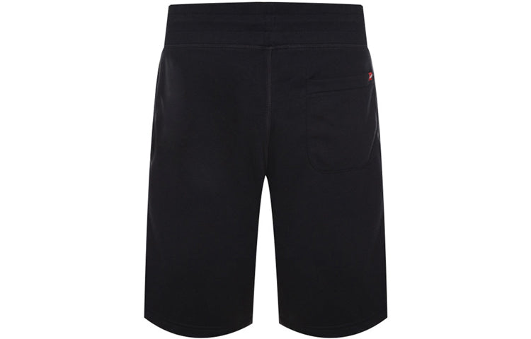 New Balance Essentials Stacked Logo Shorts Asia Sizing 'Black' AMS03558-BK