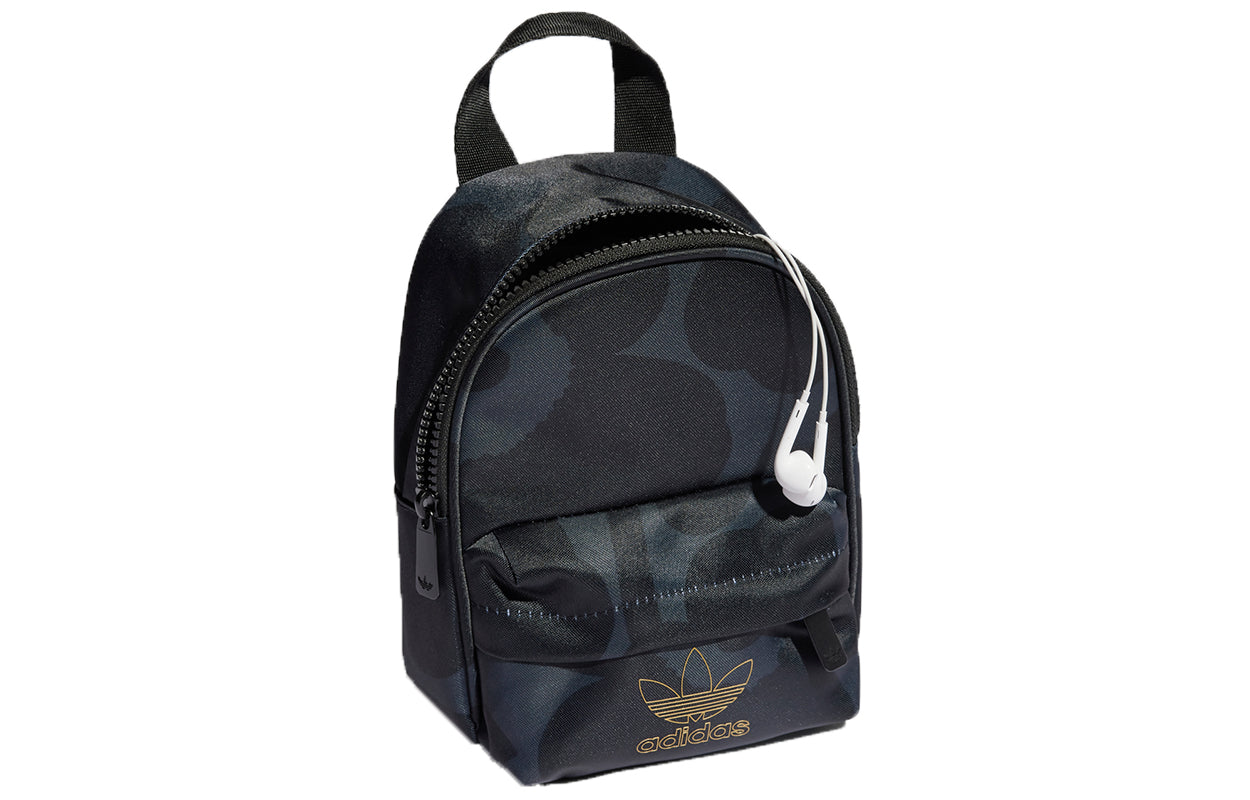 (WMNS) adidas Marimekko Mini Backpack 'Carbon Black' H09154