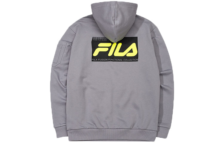 Men's FILA FUSION Fashion Long Sleeves Gray T11M033203F-GY