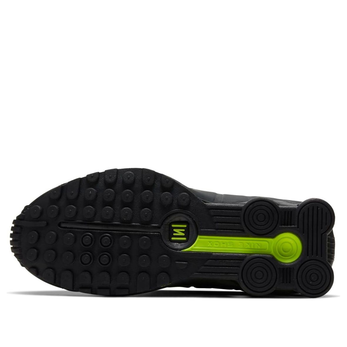(GS) Nike Shox R4 'Black Volt' CW2626-002