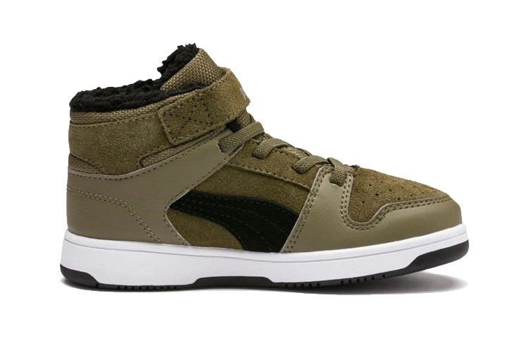 (PS) PUMA Rebound Layup Fur SD ' Green' 370498-02