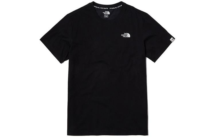 THE NORTH FACE Unisex Label Floras Logo Printing Tee Black NT7UL14M