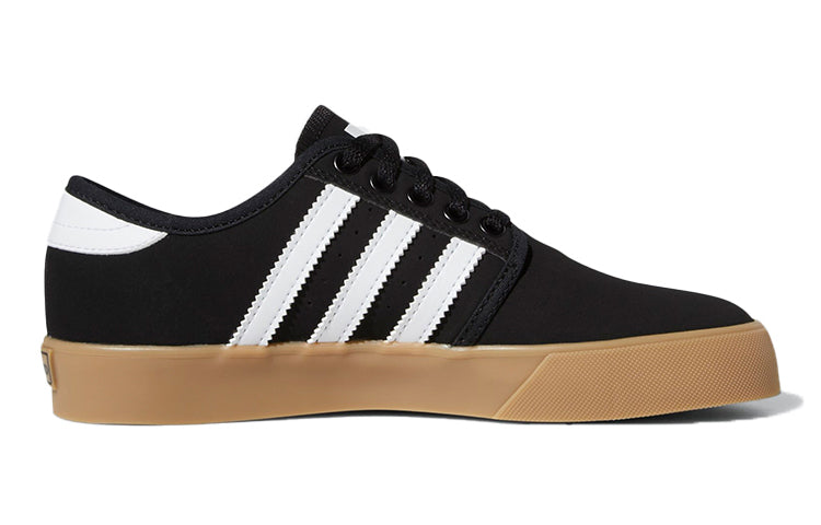 (GS) adidas originals Seeley J 'Black White Brown' EE6141