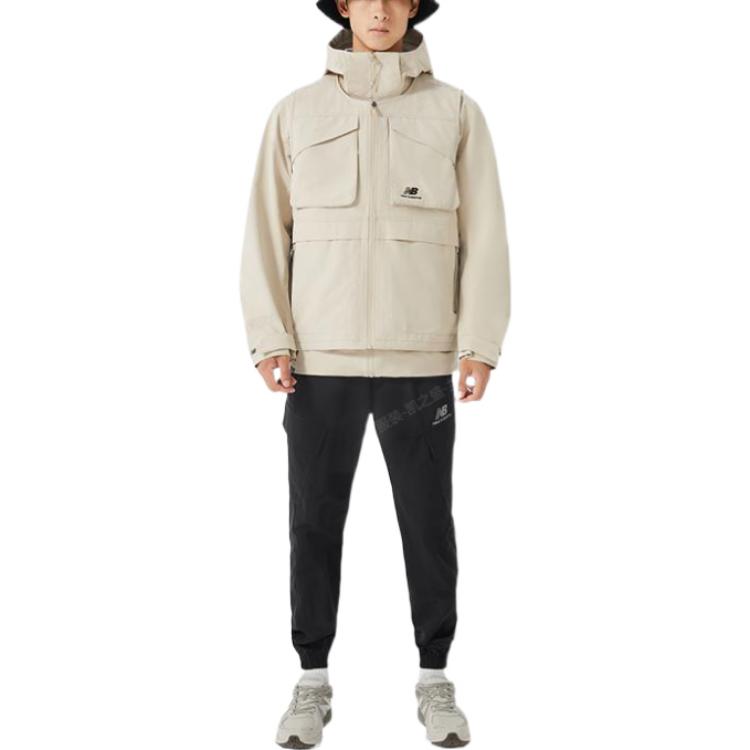New Balance Sportswear Oversized Cargo Sweatpants Asia Sizing 'Black' AMP23311-BK