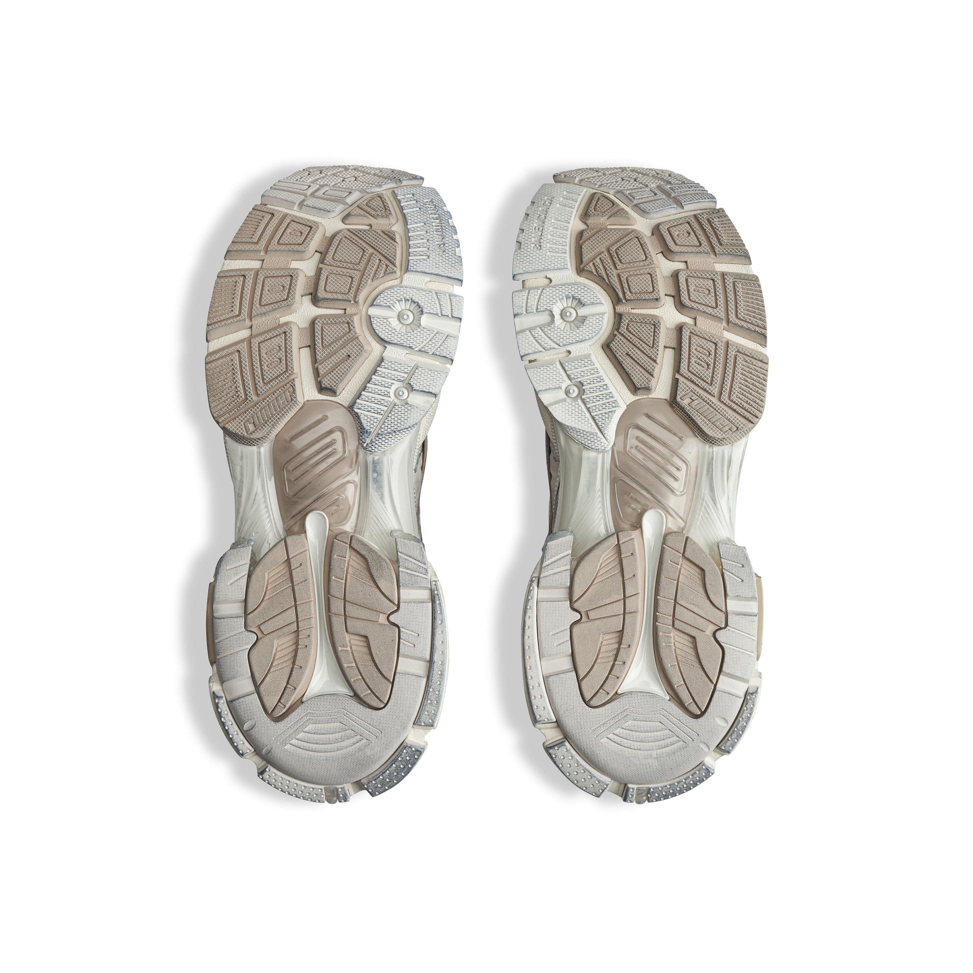 (WMNS) Balenciaga Runner Sneakers 'Beige Nylon Suede-Like Fabric' 772767W3RNY9797