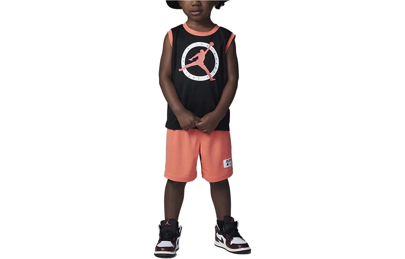 (PS) Air Jordan Tank Top And Shorts Set 'Black' FQ0747-814