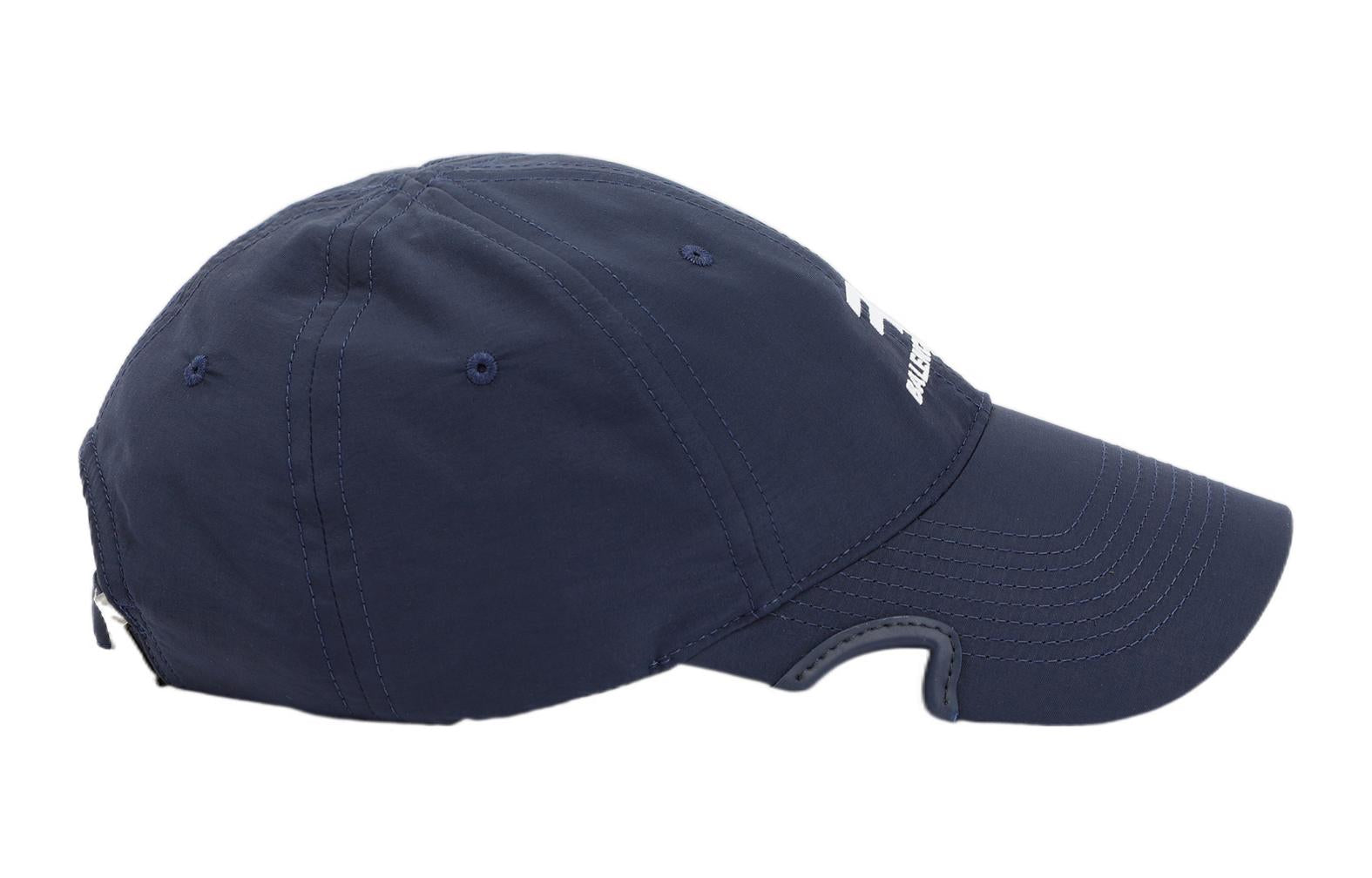 Balenciaga Sporty B Notch Visor Cap 'Blue ' 704102459B11177