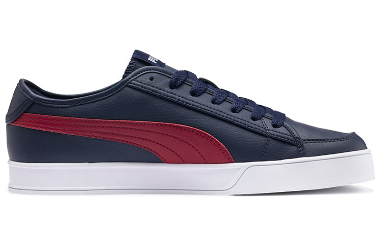 PUMA Smash Vulc v2 Blue/Red 367308-04