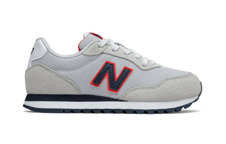 New Balance Kids' 527v1 Grey/Red PC527SMA