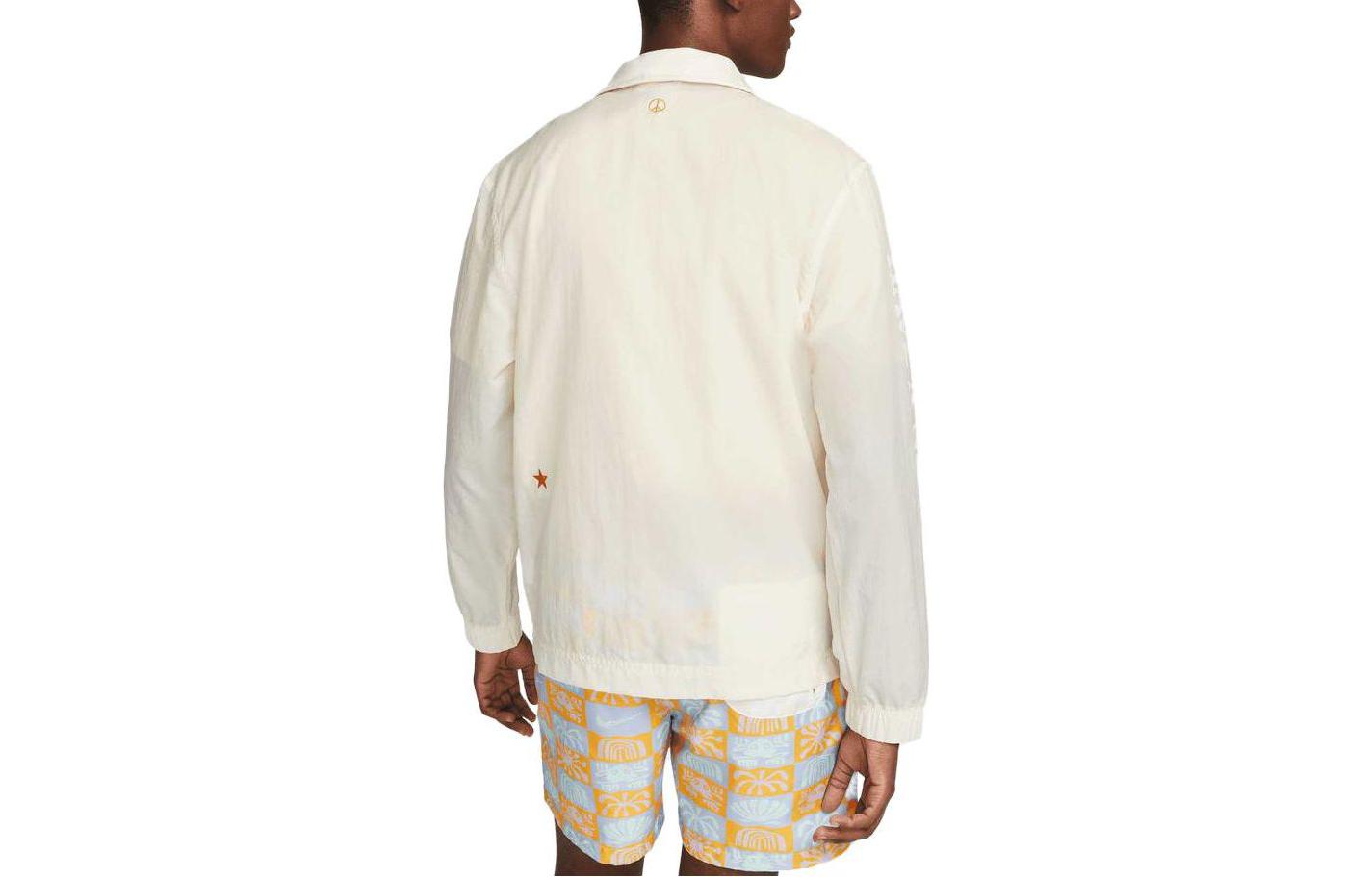 Nike Sportswear Unlined Coaches Jacket 'Yellow' DM5055-113