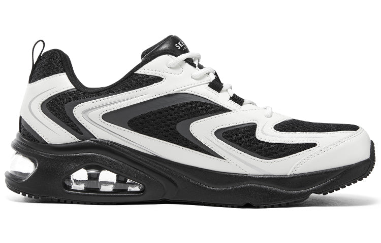 Skechers Tres Uno-Street Fl-Air Sneaker 'White Black' 183079-BKW