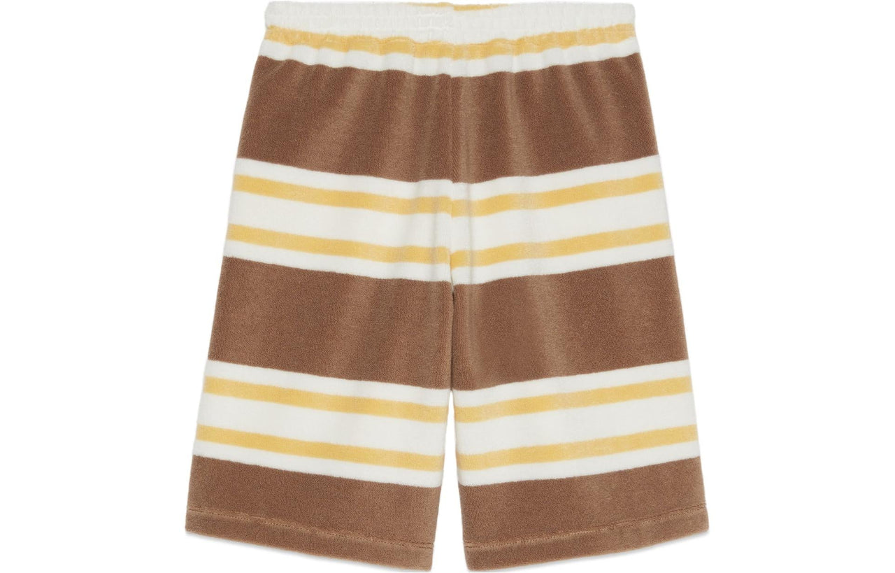 (GS) Gucci x Peter Rabbit Terry Cloth Shorts 'Yellow Brown' 770710-XJF77-7471