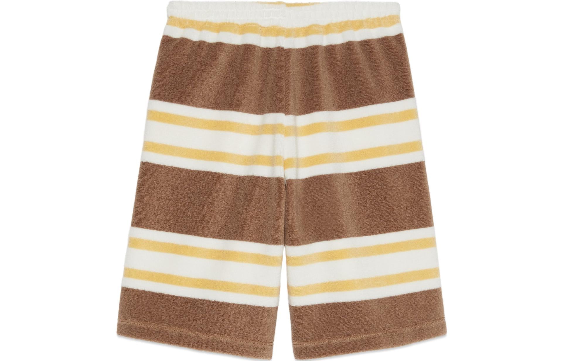 (GS) Gucci x Peter Rabbit Terry Cloth Shorts 'Yellow Brown' 770710-XJF77-7471
