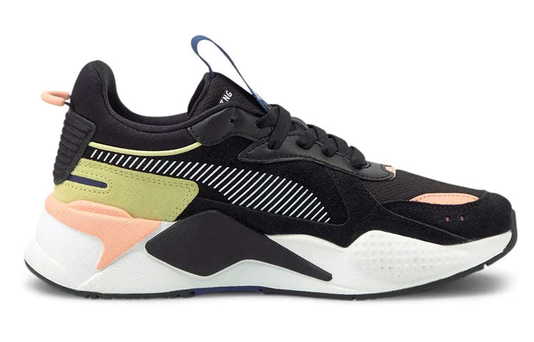 (WMNS) PUMA RS-X Reinvent Low Running Shoes Black/White 371008-14