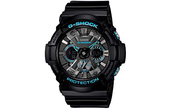 CASIO G-Shock Analog-Digital 'Black' GA-201BA-1