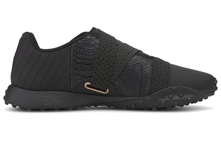 (WMNS) PUMA H.st.20 Strap Leather 'Black Orange' 194101-01
