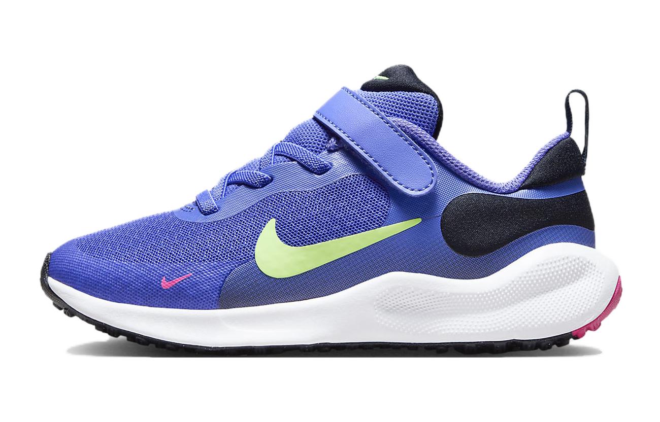 (PS) Nike Revolution 7 'Ultramarine Lime Blast' FB7690-500