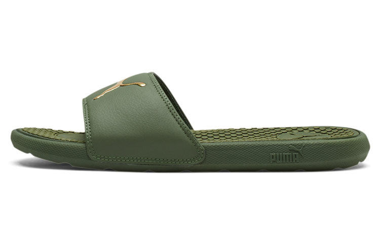 (WMNS) PUMA Cool Cat Sport Slide 'Olivine Team Gold' 371016-15