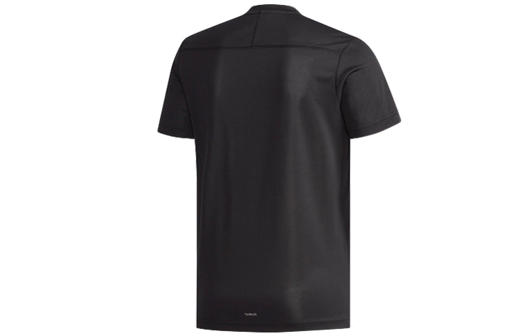 adidas m Hi Dry Tee Outdoor Sports Short Sleeve Black CV4895