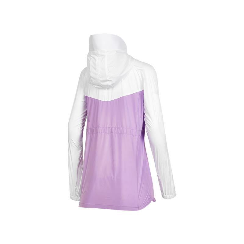 (WMNS) Skechers Sports Jacket 'Purple White' P221W027