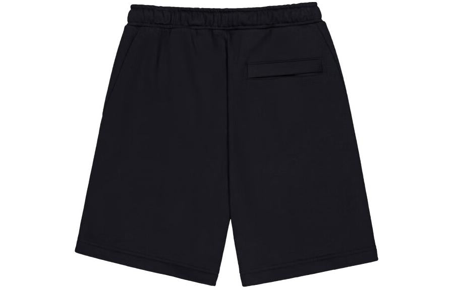 New Balance NB Logo Cotton Short Asia Sizing 'Black' AMS41366-BK