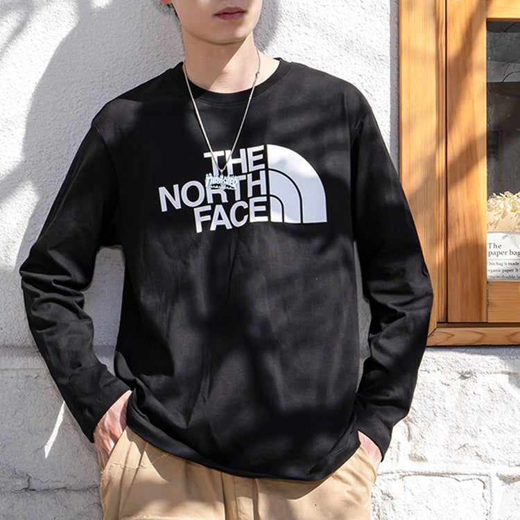 THE NORTH FACE Cotton Long Sleeve Shirt 'Black' 81MJJK3