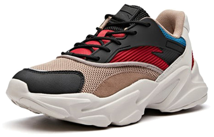 (WMNS) ANTA Lifestyle Retro 'Grey Red' 12848883-6