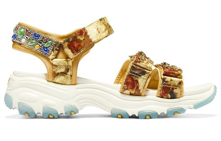 (WMNS) Skechers Premium Heritage D'Lites - Gemtastic 'White Gold' 149743-WGD