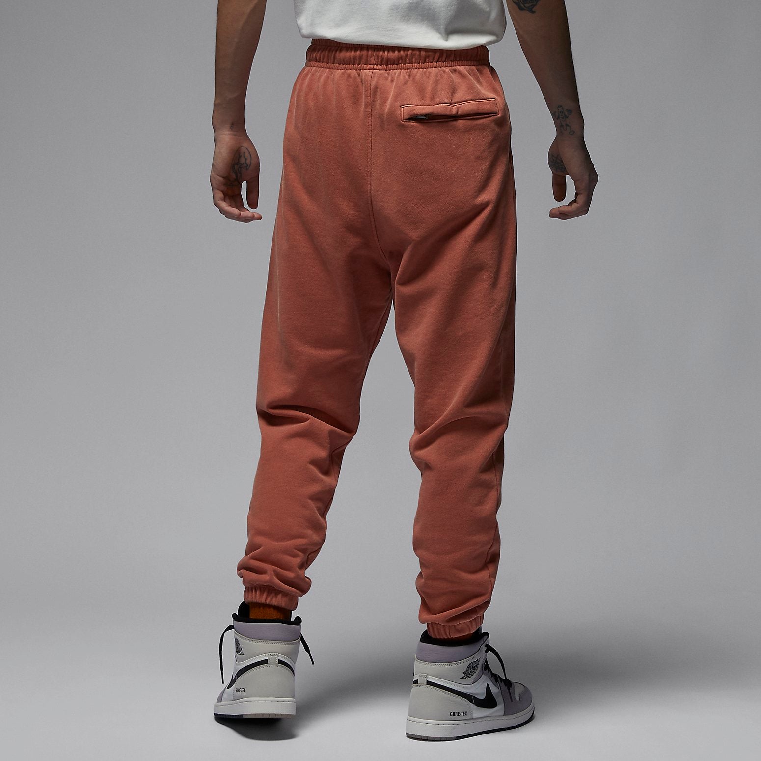 Air Jordan Essential Fleece Washed Trousers 'Orange' FB7299-810