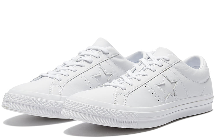 Converse One Star Leather Low Top White 162884C