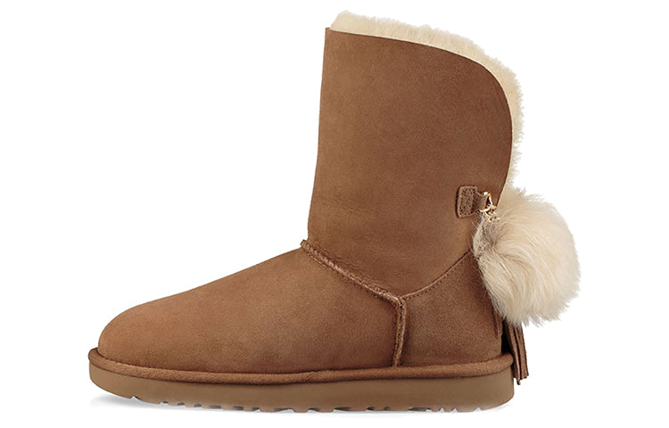 (WMNS) UGG Classic Bling Charm Boot 'Chestnut' 1095717-CHE