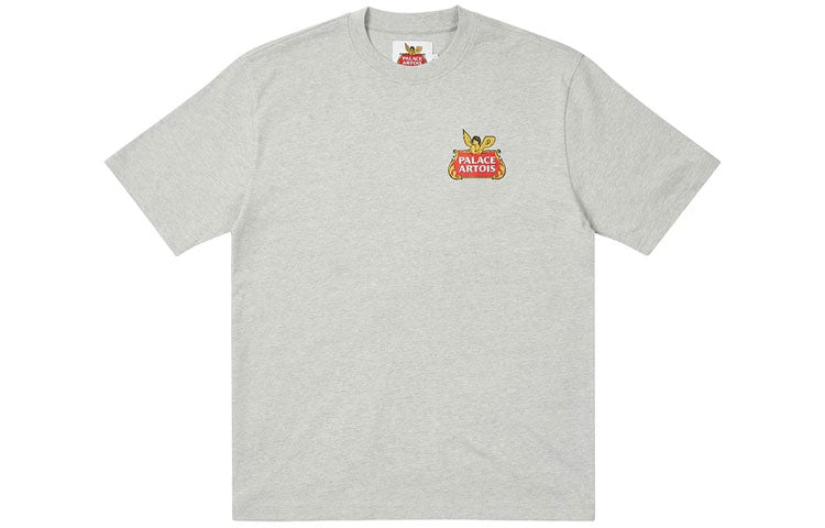 PALACE x Stella Artois Crossover Alphabet Short Sleeve Unisex Gray PAL-SS21-26