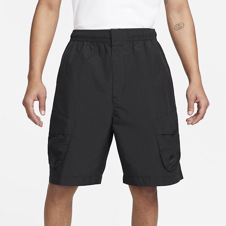 Nike Sportswear Tech Essentials Woven Unlined Utility Shorts 'Black' DM6484-010