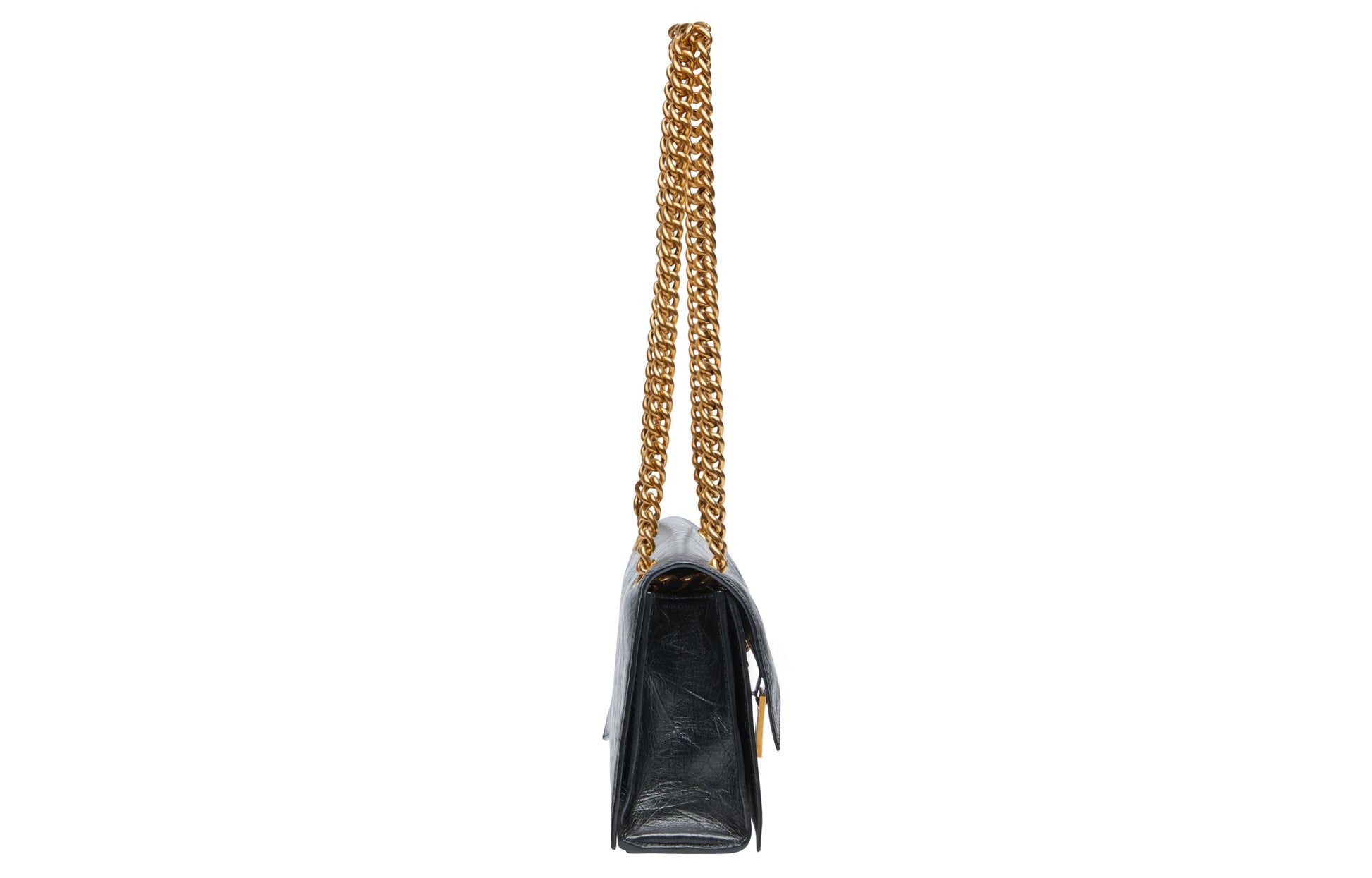 (WMNS) Balenciaga Crush Small Chain Bag 'Black' 716351210IT1000