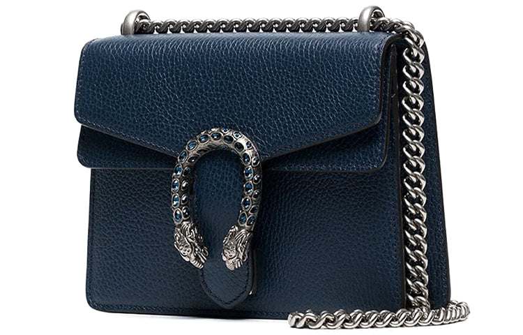 (WMNS) Gucci Dionysus Chain Crossbody Bag 'Blue' 421970-CAOGN-8205