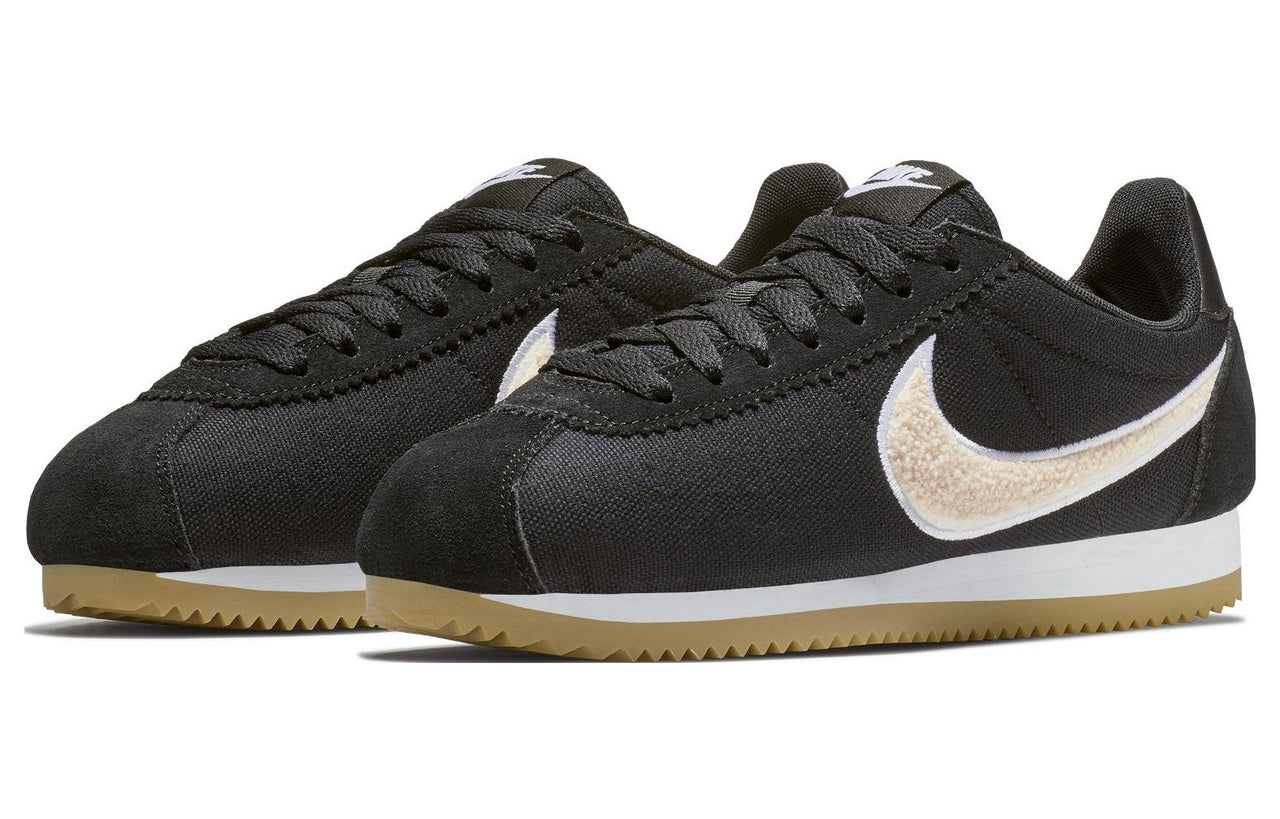 (WMNS) Nike Classic Cortez PRM 'Black Light Cream' 905614-008