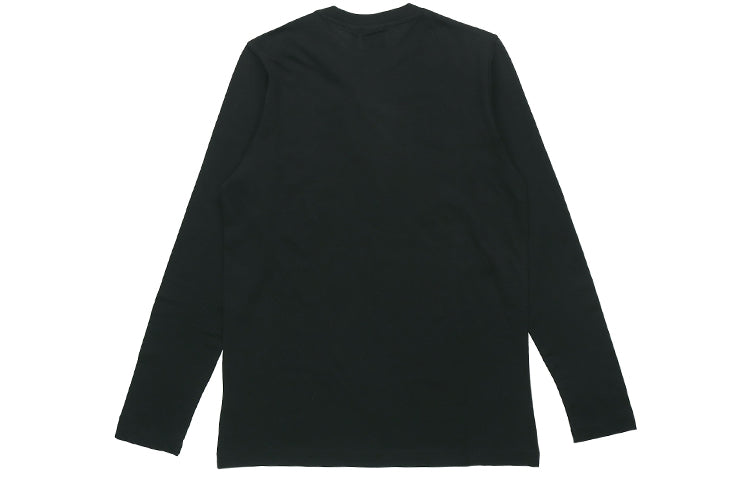 adidas originals Sports Classic Snow Mountain Printing Pattern Long Sleeves Black FR0586